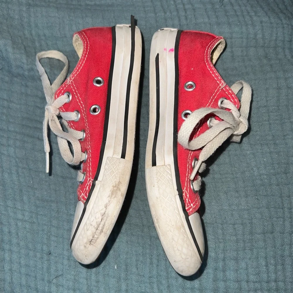 Red Converse Sneakers